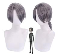 Halloween Fashion Christmas Party Dress Up Wig Cosplay Wig Fifth Personality Enchanter Initial Dark Gray Ponytail Mobile Game Wig