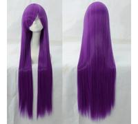 Halloween Fashion Christmas Party Dress Up Wig Cosplay Wig Universal 100 cm Colour Long Straight Hair Cos Animation High Temperature Wire 099 Colour: 1 Metre