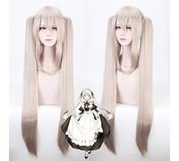 Halloween Fashion Christmas Party Dress Up Wig Fate/Grand Order Marie Antoinette Cos Wig Creamy Grey Gold