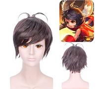 Halloween Fashion Christmas Party Dress Up Wig King Game Glory Li Yuanfang Cosplay Wig Universal Anti-Alice Wig