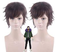 Halloween Fashion Christmas Party Dress Up Wig Osamu Harisaki Animation Colour Cosplay Wig Brown Wig