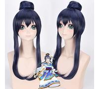 Halloween Fashion Christmas Party Dress Up Wig The Seven Deities Of Good Fortune Awakening Sonoda Umi Umi Sea Lord Split Cosplay Wig 420