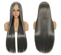 Halloween Fashion Christmas Party Dress Up Wig Wig Anime Cosplay Wig With Bangs 80Cm Long Straight Hair Costume Daily Cos Headgear Fake Hair Color:K050-6