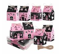 Halloween Favor Boxes 12 Piece, Cute Castle House Mini Party Favor, 10.5cm