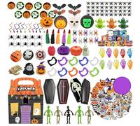 Halloween Fidget Toys Set - Jumbo Assortment Novelty Pop Variety, Spooky Reliesf Puzzle Goodies | Creative Bag Fillers for Holiday Entertainment Reward Basket School Anxietys Distraction Festival Kids