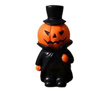 Halloween Figures Pumpkin Man Halloween Decoration Scary Toy Figure for Party Decoration Indoor Kitchen Fireplace Home Accessory Adults Children Celebration Home Decoration