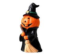 Halloween Figures | Pumpkin Man Halloween Mini Figurines | Scary Toy Doll for Festival Indoor Kitchen Fireplace Mantle Adults Kids Party Home Decoration