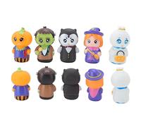 Halloween Finger Puppets Cartoon Cute Material 5pcs Set for Kids Halloween Party Interactive Play Storytelling Fun