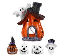 Halloween Fish Tank Decorations- Aquarium Pumpkin Fish Tank Air Small