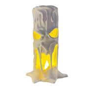 Halloween Flameless Candles | Ghostly LED Mood Candle with Human Face | Flickering Light Table Decor For Home Office Dorm Apartment | Party Mantle Indoor Closet Outdoor
