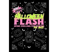 Halloween Flash Colouring Book - Creepy Cute and Spooky Pastel Goth Colouring for Adults
