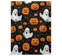 Halloween Fleece Throw Blanket, Ultra-Soft Micro Fleece Blanket Comfortable Air Conditioning Blankets Microfiber Blankets for Bed Couch Chair Living Room, Friend Birthday Gifts