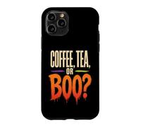 Halloween Flight Attendant Coffee Tea Or Boo Ghost Gift Case for iPhone 11 Pro