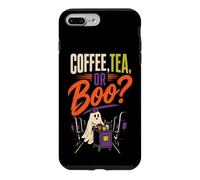 Halloween Flight Attendant Coffee Tea Or Boo Ghost Gift Case for iPhone 7 Plus/8 Plus