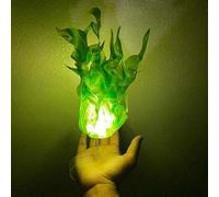 Halloween Floating Fireball - Floating Fireball Props | Led Glowing Fake Flame Cosplay Props | Fireball Ornaments For Halloween Supplies, Role Playing, Party Decoration