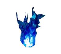 Halloween Floating Fireball LED Practical Simulated Flame Multi-purpose Shopping Mall Restaurant Props Party Halloween artificiales porous glowing Props electric Illuminated lluminated Props f