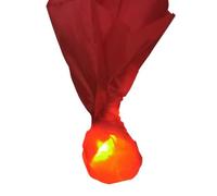 Halloween Floating Fireball Prop, Glowing Floating Flame Lamp, Artificial Floa Party Halloween Fire Decorations Fake