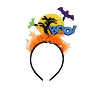 Halloween Fluorescent Headband For Girls And Boys Plastic Halloween Headdress Theme Party Costume Accessories Qkz750 (Orange, 26.3x17.3x2cm)