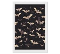 Halloween Flying Bats Diamond Art Painting Kits DIY 5D Diamond Painting Kit for Adults Square Full Drill Diamonds Dots Painting for Beginner Gem Art Craft Home Office Decor 8"x12"