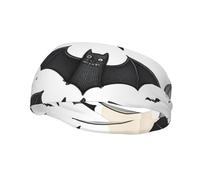 Halloween Flying Bats Print Head Sweat Bands,Mens Sweat Bands,Gym Headband,Running Headband,Running Accessories