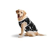 Halloween Flying Batsprint Large Pets Vest Breathable Sleeveless Tank Top Apparel Cozy Lightweight T-Shirt