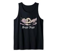 Halloween Flying Witch Fright Night Tank Top