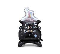 Halloween Foil Balloon Cauldron 64 x 109 cm Decoration, Halloween Foil Balloon Helium or Air, Cauldron Party Decorations, Halloween Party Supplies