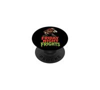 Halloween Football Friday Night Frights Jack O Lantern PopSockets Adhesive PopGrip