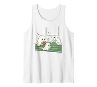 Halloween Football Season Ghosts Spooky Season Tank Top