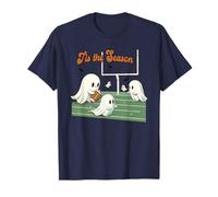 Halloween Football Season Ghosts Spooky Tis the Season T-Shirt