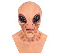 Halloween For Extra-terrestrial Saucer Man Cosplay Costume Halloween Party Saucer Man Full Face Extra-terrestrial