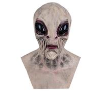 Halloween For Extra-terrestrial Saucer Man Cosplay Costume Halloween Party Saucer Man Full Face Extra-terrestrial