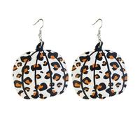 Halloween for Kids Halloween Charms for Jewellery Making Glowing Jack O' Dangle Earrings A Festive To Your! Decoration Beads Jewellery (B, 7. 5cm)