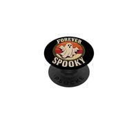 Halloween Forever Spooky Retro Ghost Sunset Gift PopSockets Adhesive PopGrip