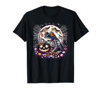 Halloween Frog Skeleton Lazy Costume T-Shirt