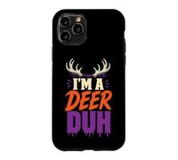 Halloween Funny Antler Costume I'm A Deer Duh Case for iPhone 11 Pro