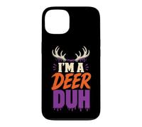 Halloween Funny Antler Costume I'm A Deer Duh Case for iPhone 13