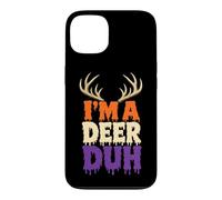 Halloween Funny Antler Costume I'm A Deer Duh Case for iPhone 13