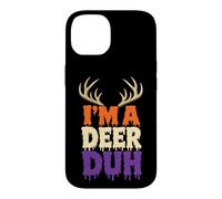 Halloween Funny Antler Costume I'm A Deer Duh Case for iPhone 14