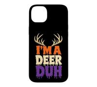 Halloween Funny Antler Costume I'm A Deer Duh Case for iPhone 14 Plus