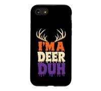 Halloween Funny Antler Costume I'm A Deer Duh Case for iPhone SE (2020) / 7/8