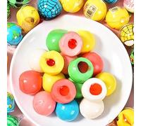 Halloween funny candies, multi flavored mixed candies, jam gummies 300g/10.58oz, marshmallows, watermelon fruit candies, Halloween candy gift pack, Dim sum, sweets, desserts, leisure snacks (3 cans)