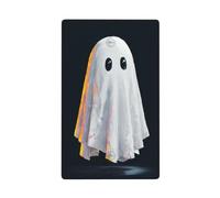 Halloween Funny Cute Fly Ghost Single Toggle Blank Wall Plate Light Switch Cover Decorative 1 Gang for Kitchen Room Bathroom Size 11.4x7cm