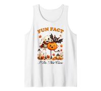 Halloween Funny Fun Fact I Do Not Care Cute Critters Tank Top
