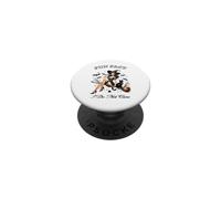 Halloween Funny Fun Fact I Do Not Care Sultry Pin Up Witch PopSockets Adhesive PopGrip