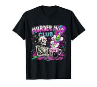 Halloween Funny Hot Chocolate Murder Mug Club T-Shirt