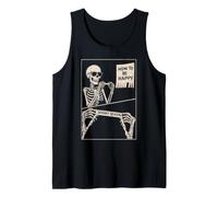 Halloween Funny How to Be Happy Spooky Season Tank Top