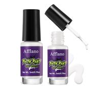 Halloween FX White Tooth Paint, Instant Bright White Teeth Paint Halloween Special Effects Makeup, Quick-Dry Long-Lasting Formula for Theatre, Cosplay, Stage Performance Bright white Tooth Paint