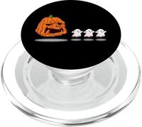 Halloween Gamer Funny Spooky Pumpkin Eating Ghosts PopSockets PopGrip for MagSafe