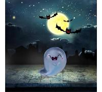 Halloween Garden Decorations Cute Glow in The Dark Halloween Doll Decoration Accessory Desktop Mini Ornaments Skeleton Decoration (E, 2. 6x3. 2x3. 2cm)